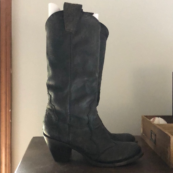 Ash Shoes - Ash black cowboy boots